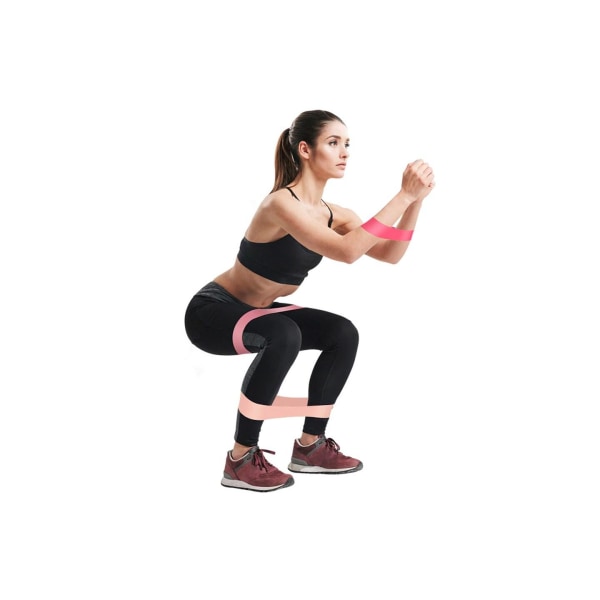 Exercise band 5-pack Multicolor one size
