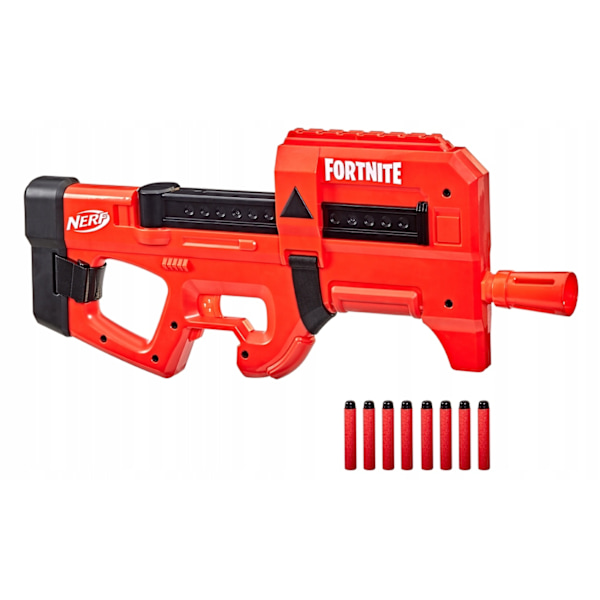 NERF Fortnite Compact SMG – Motoriserad Dartblaster Röd