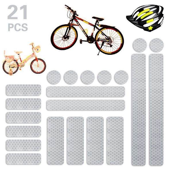 Reflex-tarrat 21 kpl Yellow one size