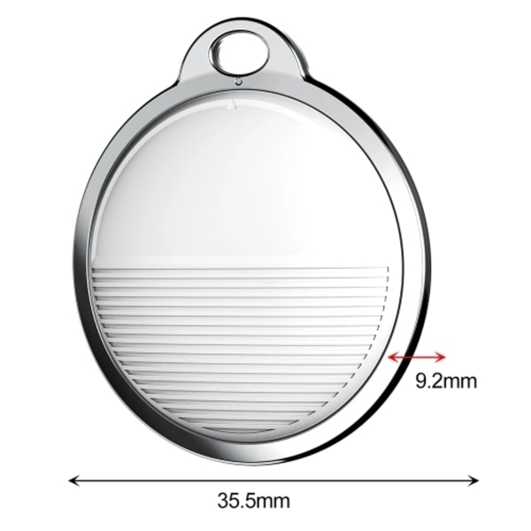 SafeTrak Elite - Apple MFi-sertifisert Tracker for iPhone White