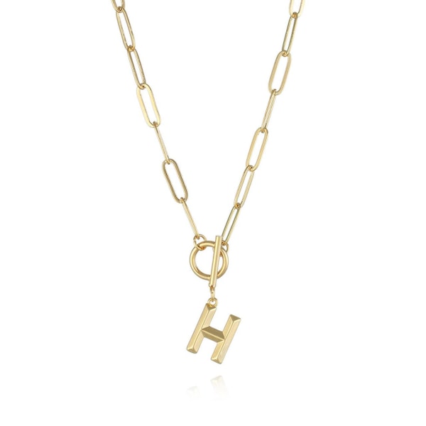 Ketju kirjaimella A-Z Gold one size