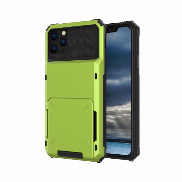 Shockproof Rugged Case Cover till Iphone Pro Max grå