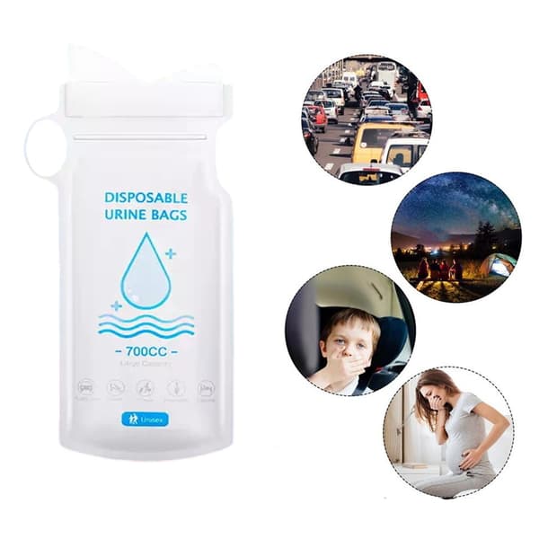 Nødurin- og Oppkastpose - 700ml Engangs Unisex