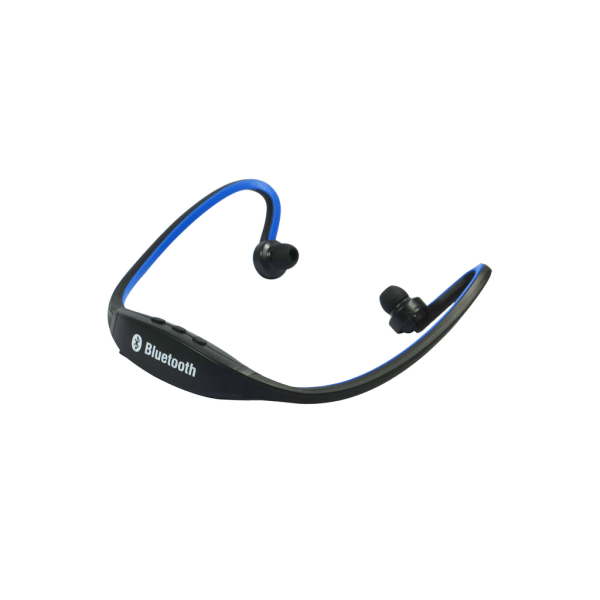 Trådløse in-ear høretelefoner Bluetooth 4.2 Headset Running Gym Blue