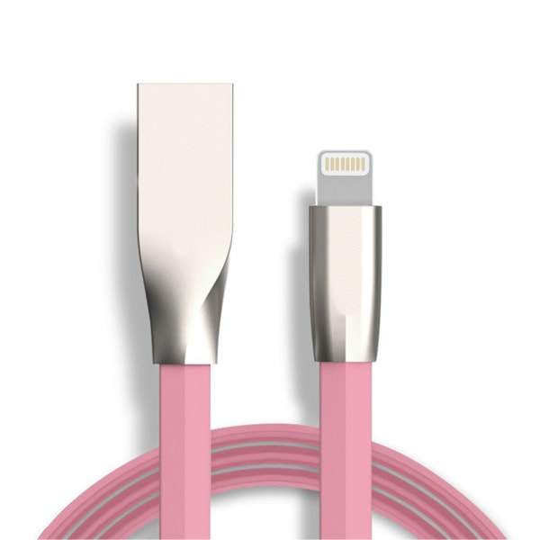 Tangle-free Lightning kabel med zink stik Black