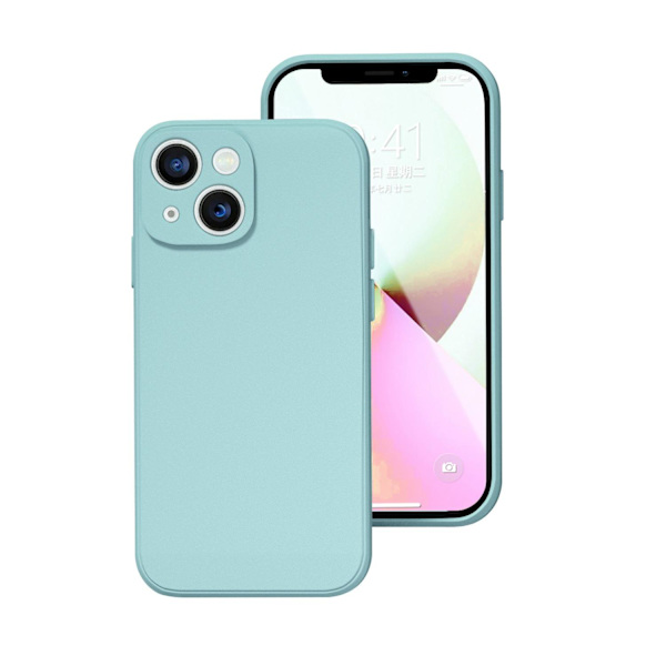 Silikone cover til iPhone 13 Pro Light blue one size