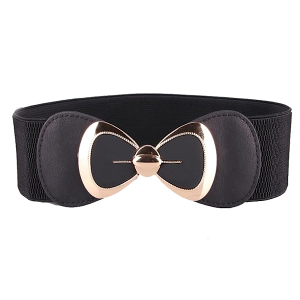 Joustava Stretch-vyö – Mukavuus kohtaa Eleganssin Black one size