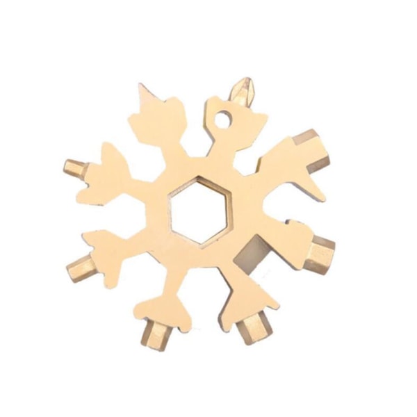18-i-1 Snowflake multi-tool Multicolor one size