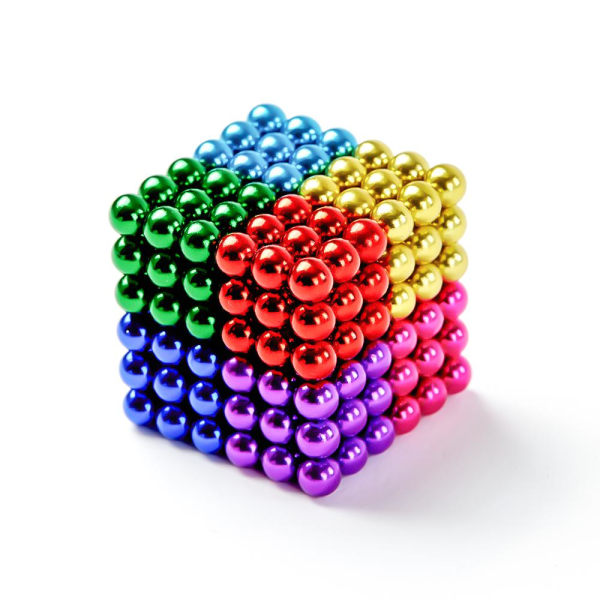 Neocube magnetiske kugler - 216 stk Multicolor