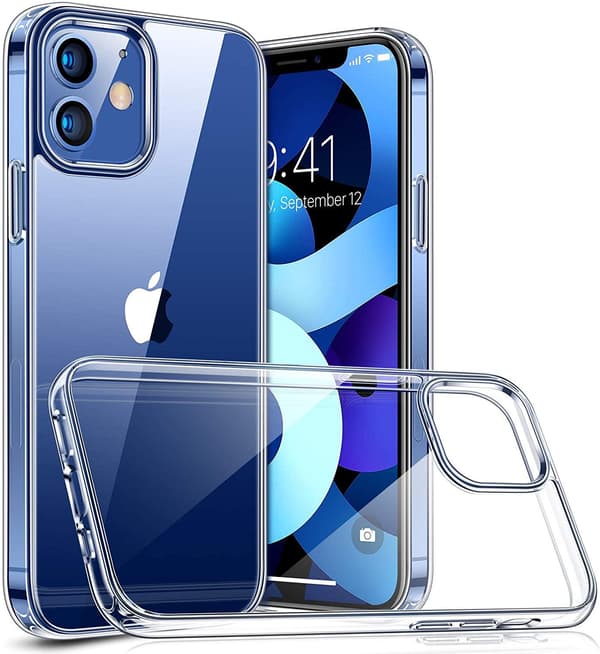 Gennemsigtig TPU -etui til iPhone 11 Pro Max Transparent one size