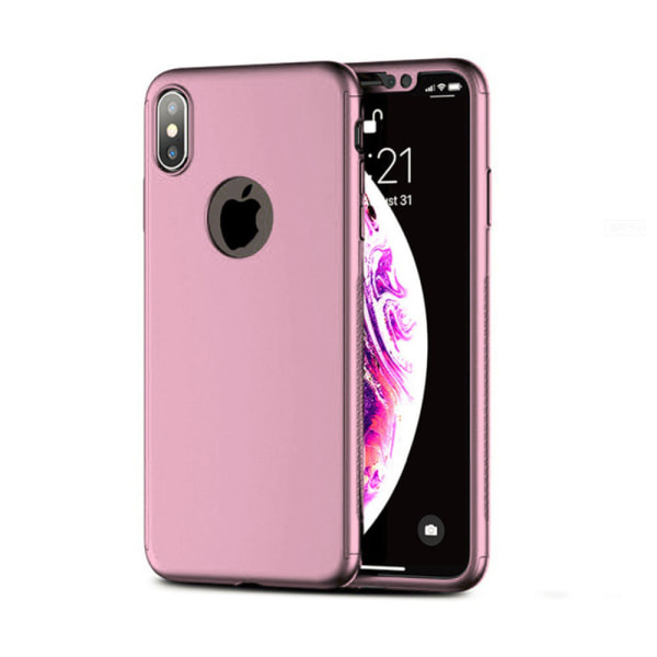 PC Hole iPhone XR Pink gold