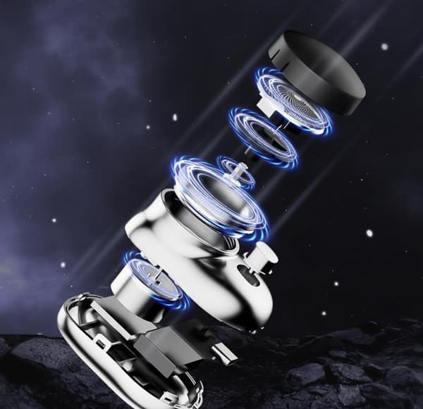 USB Mini Rakapparat - Portabel och Effektiv Rakning Svart one size