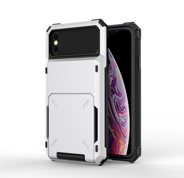 Case ja kestävä cover iPhone 7+/8+ -puhelimelle Grey