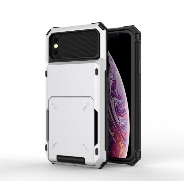 Iskunkestävä kestävä case iPhone Cover Max White