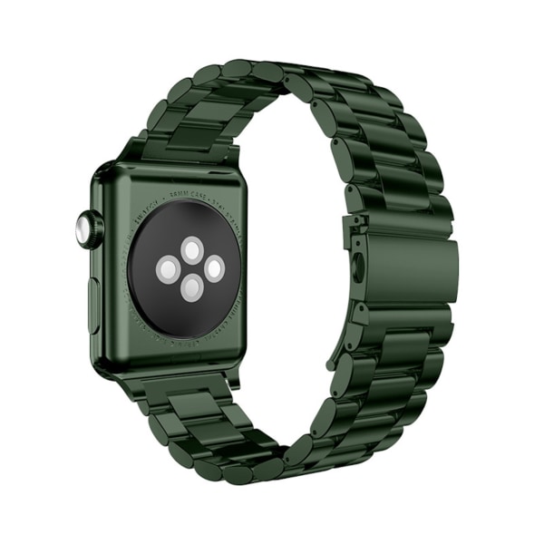 Elegant Metallarmband i Rostfritt Stål för Apple Watch Green 42/44/45mm