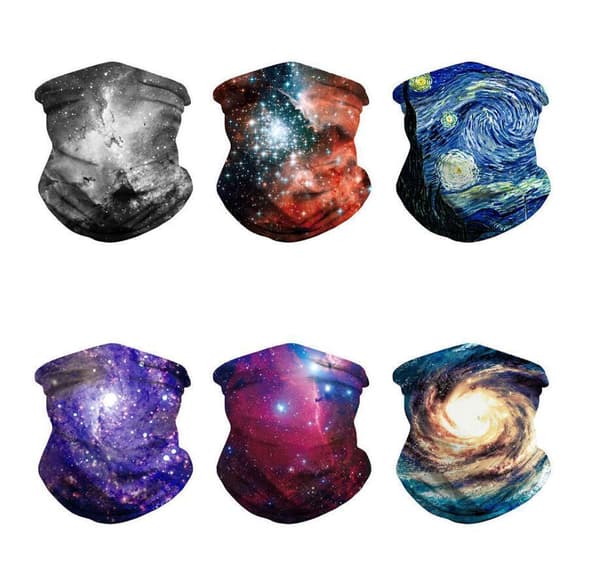 Bandana - Multifunktionsscarfs Grey one size