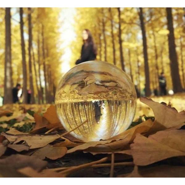 Krystalkugle - 50 mm Transparent