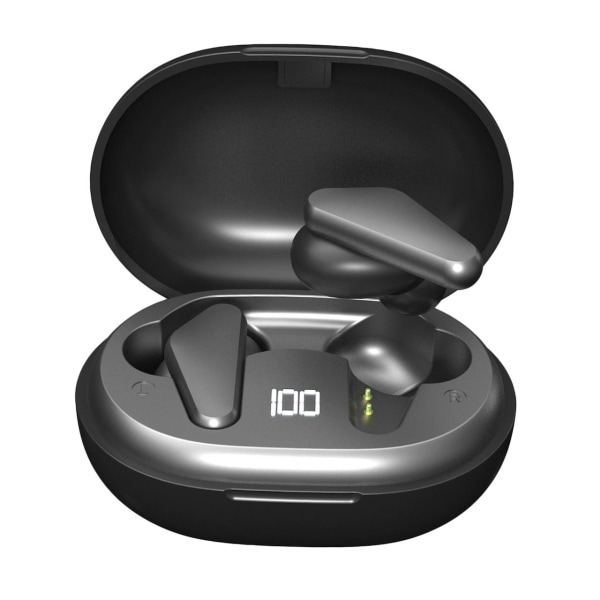 Bluetooth vedenpitävät langattomat TWS-kosketuskuulokkeet H580 Black one size
