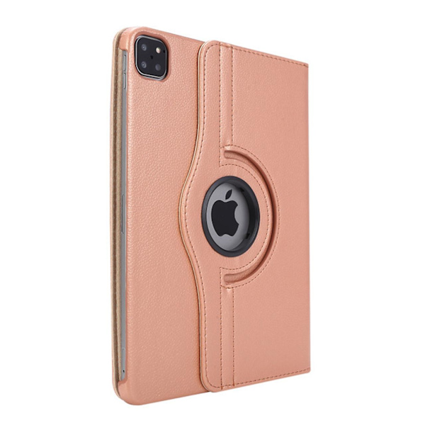 Roterande iPadfodral Rosa guld one size