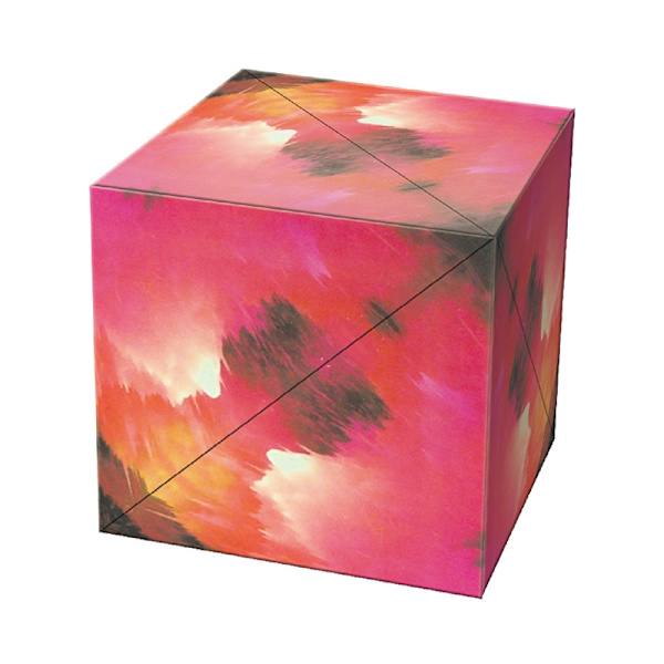 Magic Cube Magnetisk Kub - Skapa 3D Konst & Minska Stress Svart