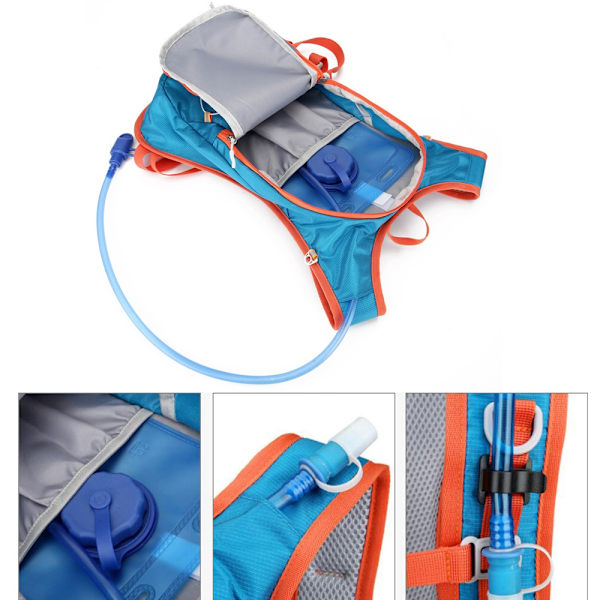 Sykkelveske med Integrert Vannpose – Optimal Hydrering Black