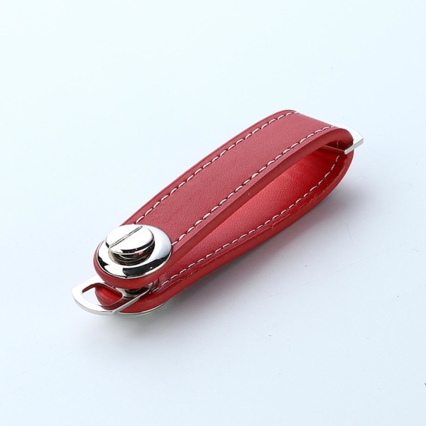 Nøkkelholder i PU-skinn - Organiser nøklene dine Red one size