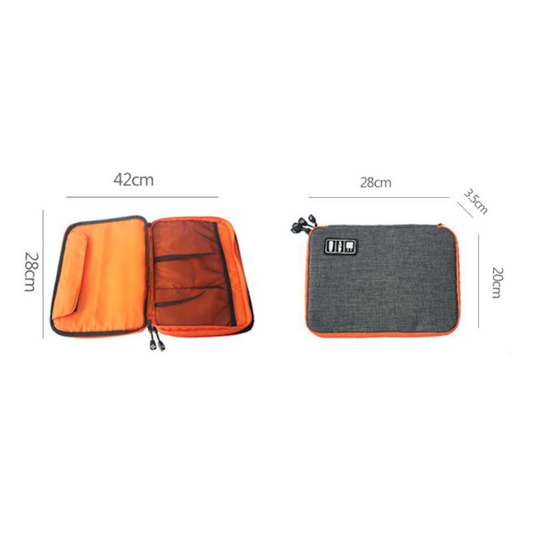 Smart oppbevaringspose/organisator Black one size