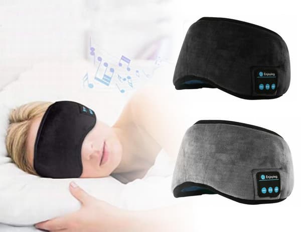 Trådløse sovehodetelefoner Black one size
