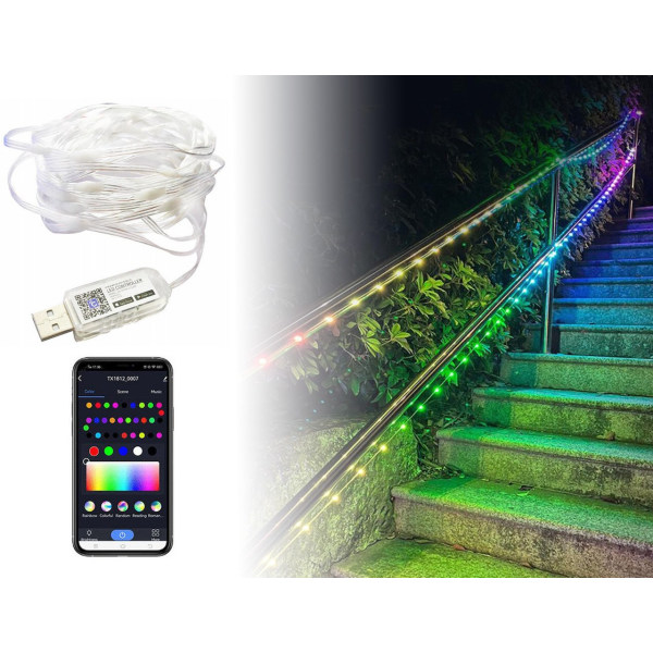 Smart LED-strip 10m: Lys dit hjem op