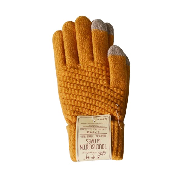 Design Touch Gloves Yellow one size
