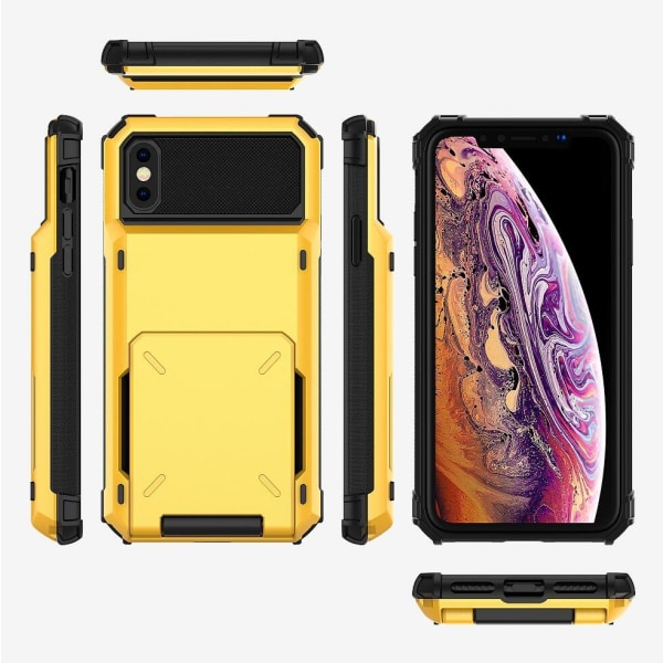 Shockproof Rugged Case Cover till Iphone X/Xs grå