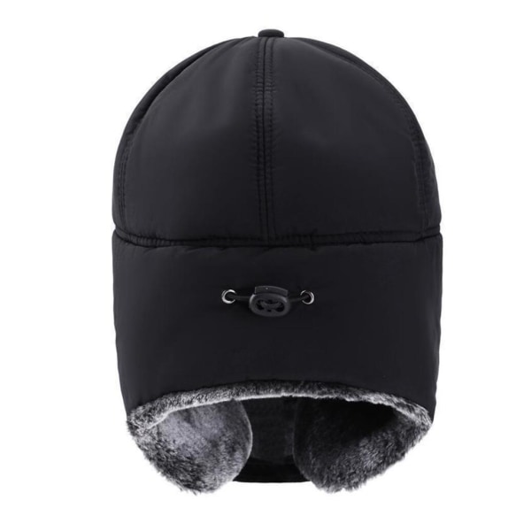 Hat with Mask Grey one size