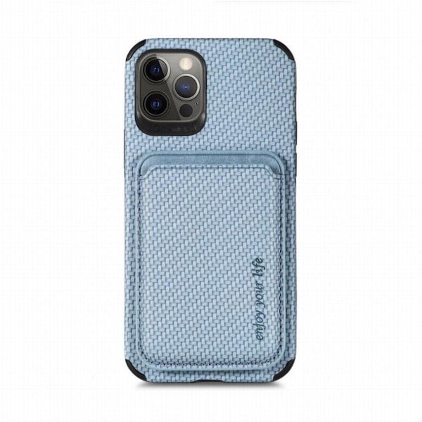 MagSafe iPhone Cover med Kortholder Blue one size