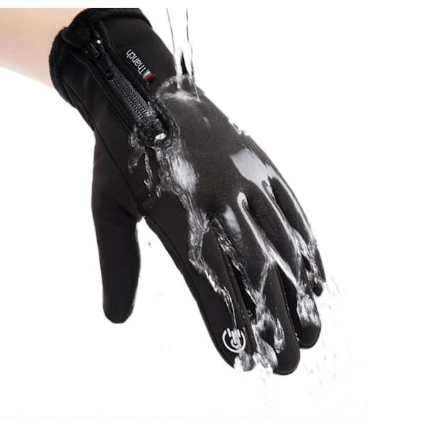 Unisex Touchscreen Handsker 9063 - Varmt og vindtæt Black M