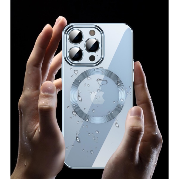 Electro MagSafe matkapuhelinkotelo - hopea Silver one size