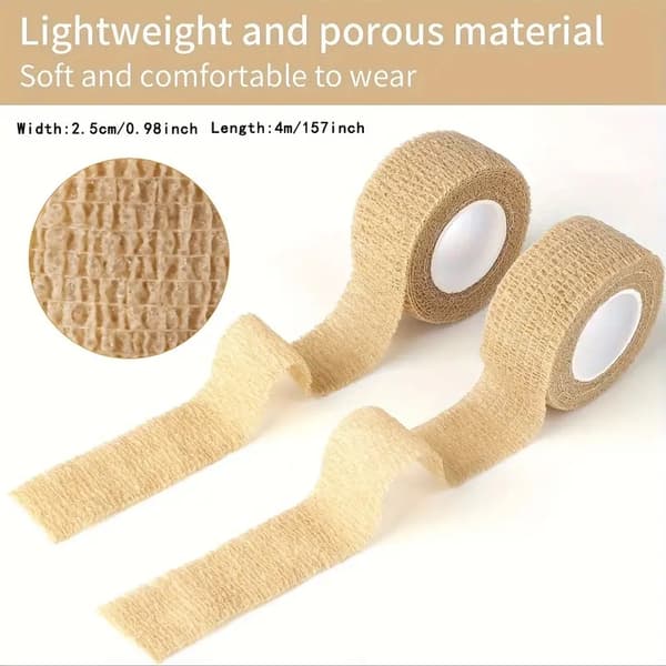 Itsekiinnittyvä urheiluside 5-pack Beige
