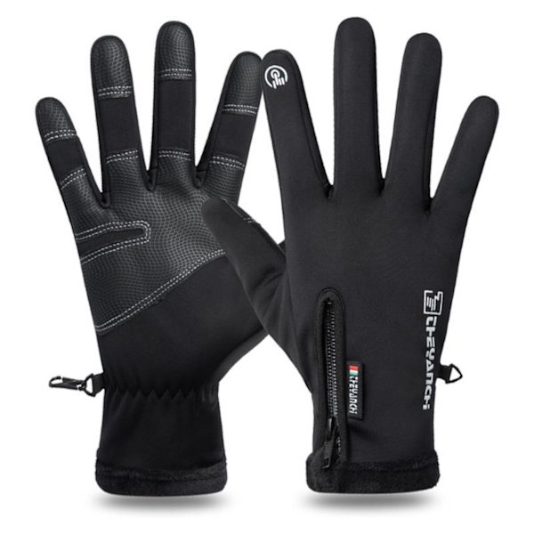 Unisex Touchscreen Handsker 9063 - Varmt og vindtæt Black M