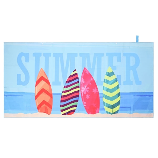 Nopeasti kuivuva rantapyyhe mikrokuitua – 150x70 cm Surfboard