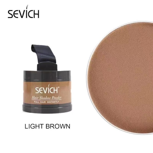 Sevich Hair Shadow – Hårfyldningspudder til Hårlinje Black