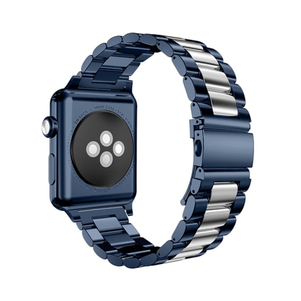 Elegant Metallarmbånd i Rustfritt Stål for Apple Watch Black 38/40/41mm