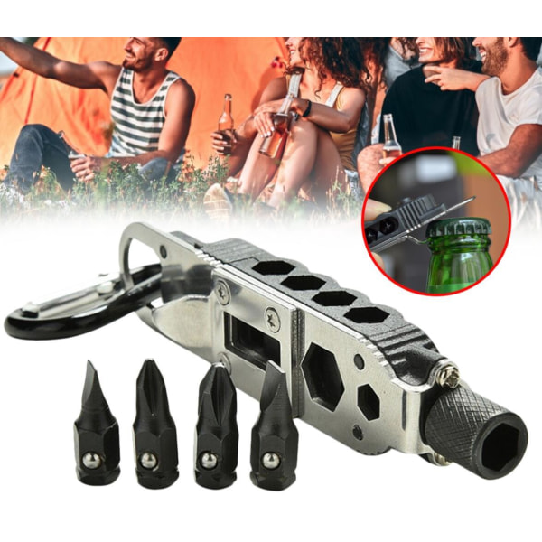 Multifunction tool 9 in 1 Black one size