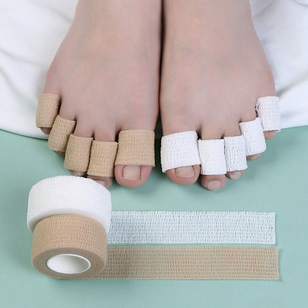 Itsekiinnittyvä urheiluside 5-pack Beige