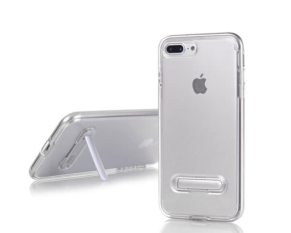 TPU Case med telefonställ + 2st skärmskydd iPhone Xs Max Svart
