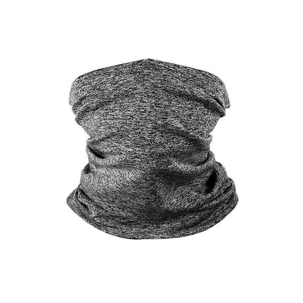 Multifunksjonell Bandana med Filterlomme DarkGrey one size
