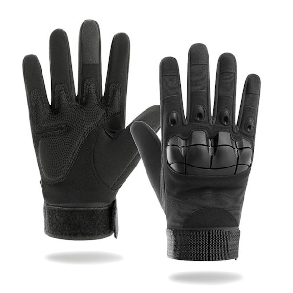 Robuste Fuldfingerhandsker: Militærstil Til Alle Udfordringer! Black XL