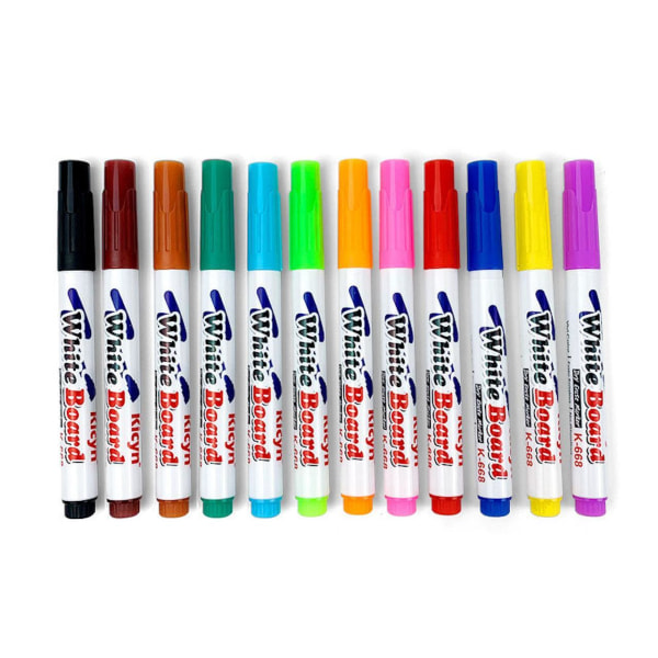 Magiska pennor – 12-pack multifärg one size