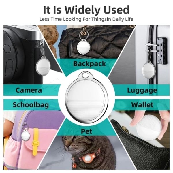 SafeTrak Elite - Apple MFi-sertifioitu Seurantalaite iPhonelle White