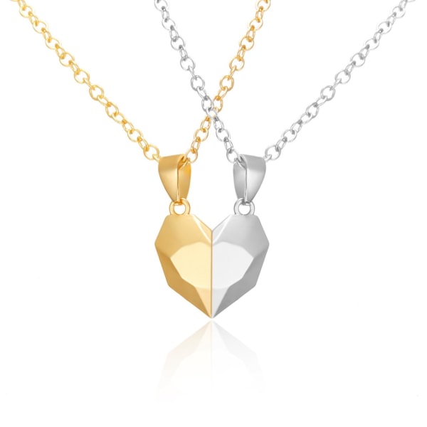Venskabs halskæde "Hearts" - Elegant og unikt design Black one size