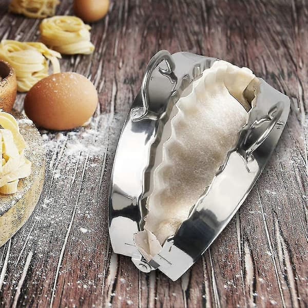 Stor Empanada Maker, 6\" Empanada Maker i Rustfritt Stål, Bakeverktøy, Lommepai