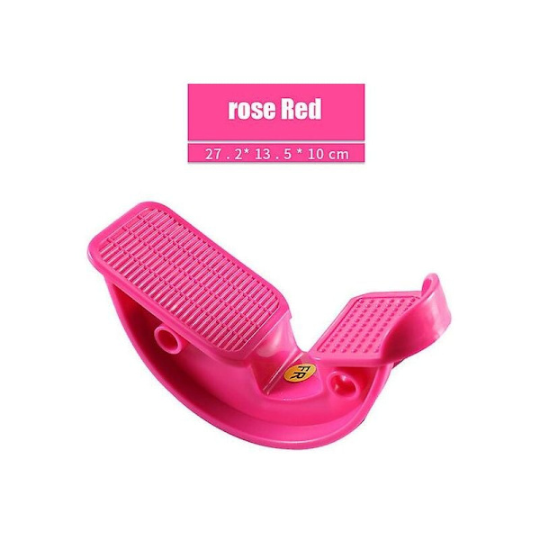 Fitness avslapping strekker fotmassasje pedal akillessenen muskel leggstrekking frakt fitness vrist hjelpepull Rose rød